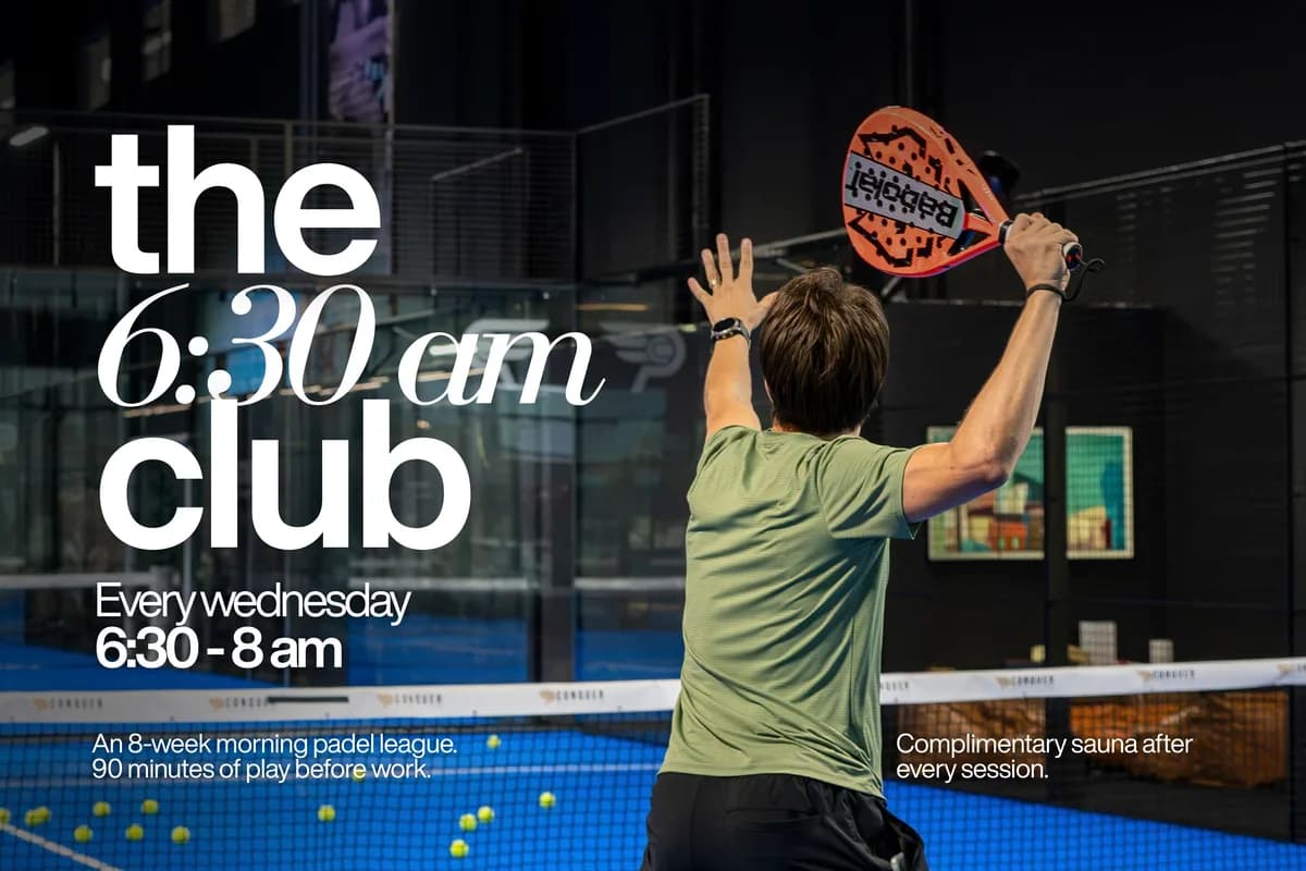 The 6:30 am club
