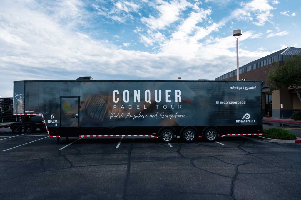 Conquer Padel National Tour trailer