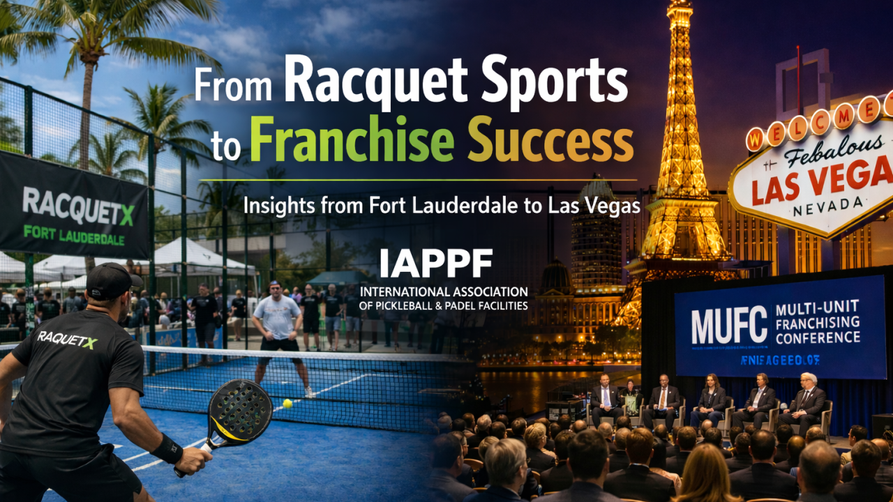 RacquetX conference padel